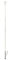 Pfiff 005081 Teleskop-Peitsche, Griff gummiert, Longierpeitsche Länge 270/350cm, Weiß
