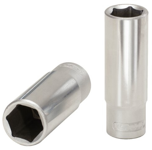 KS Tools 917.1253 1/2 Bit-Stecknuss TX mit Stirnlochbohrung, lang, TB60