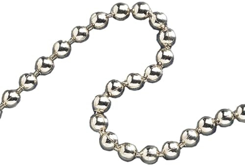 Faithfull 3.2mm x 10m Ball Chain Chrome