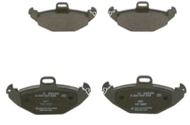 Bosch 986424532 Bremsbelag - (4-teilig) | Bosch-Qualität - für weniger Bremsgeräusche und Bremsstaub - ECE-R90 zertifiziert - kupferfrei