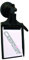 CARPOINT 0523428 Dokumentenhalter Werkzeugwagen 9cm 13cm