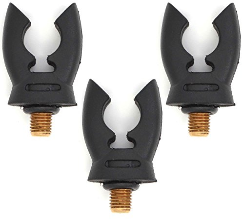 Phoxinus 3 Pack Stubby Rubber Butt Rests for use with rod pods. Fishing rod rests/back rests. Ideal for carp, match, coarse fishing etc