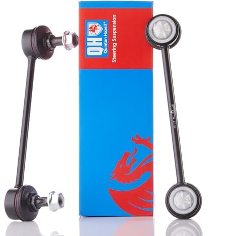Quinton Hazell Stabiliser Link - QLS3724S - Single Bar Fits Rear Axle Left or Right - Original Equipment OEM Quality Direct Fit Replacement - Length: 170mm - Finish: Powder-Coated