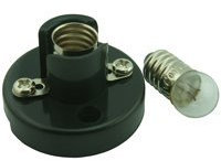 Spiratronics Batten Lampholder 2 Pack + 2x 3V Bulbs