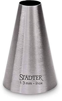 Städter 226135 Lochtülle 13 mm, Edelstahl, Silber