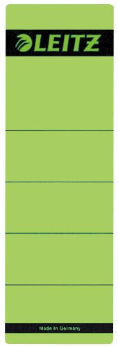 LEITZ Ordner-Ruckenschilder selbstklebend 8,0 cm grun