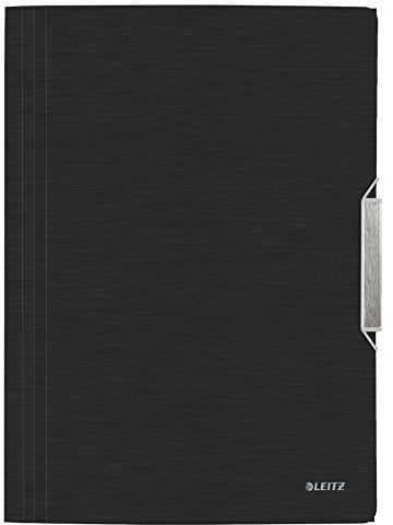 Leitz 39770094 Eckspannermappe Style, A4, PP, satin schwarz