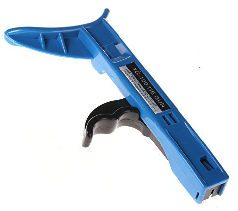 Easy Cable Tie Gun - Tightens Wire Ties Fast and Tough