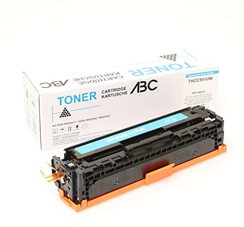 ABC Kompatibler Toner Cyan für HP Color LaserJet CM1411fn CM1412fn CM1413fn CM1415fn CM1415fnw CM1416fnw CM1417fnw CP1521n CP1522n CP1523n CP1525 CP1525n CP1525nw CP1526nw CP1527nw CE321A 128A