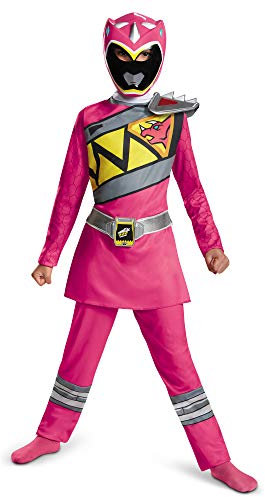 Power Rangers Dino Charge Rose Classique Costume Enfant