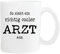 Mister Merchandise Kaffetasse Becher Doktor So Sieht EIN richtig Cooler Arzt aus. Teestasse Weiß