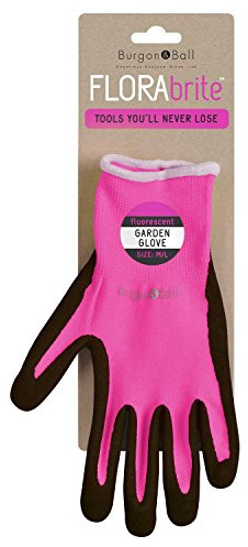 FloraBrite Pink Medium / Large Gardening Gloves By Burgon & Ball (M/L)