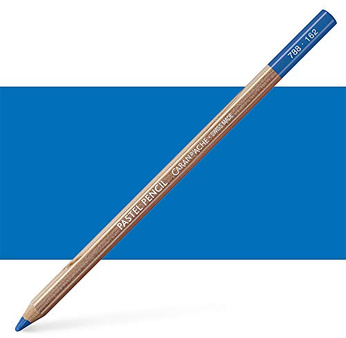 Caran d'Ache : Pastel Pencil : Phthalocyanine Blue