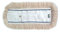 HELGUEFER - Recambio Mopa 80 Cm, Adecuada para el Profesional y Uso domestico.