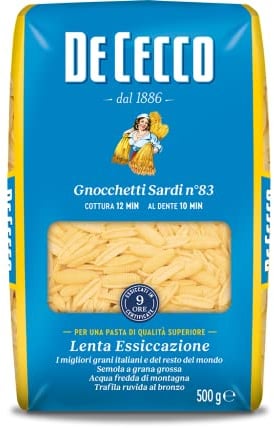 De Cecco Gnocchetti sardi, No.83, 500g