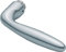 Türdrücker-Lochteil Verona 1510 VK 8mm Alu F1 naturfarbig SST-23214029