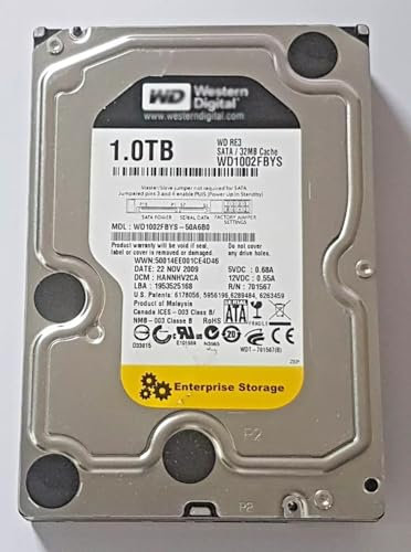 1 TB SATA WD1002FBYS-50A6B0 7200rpm 32MB HDD 3,5 Festplatte