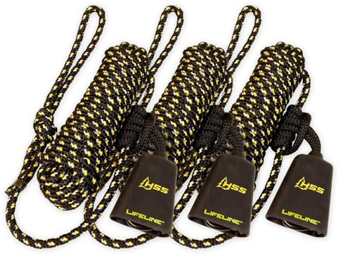 Hunter Safety System Lifeline for Tree-Stand Hunting Safety Harness, Reflective, 3-Pack