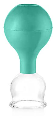 Pulox Pot de fleurs en verre véritable Différentes tailles et couleurs (40 mm, vert)