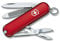 VICTORINOX Pocket Knife Classic SD, Small, 7 Functions, Swiss Made, Multi Tool with Blade, Nail File, Screwdriver 2.5 mm, Scissors, Red