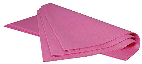 Clairefontaine 393603C Ries (mit 480 Blatt Seidenpapier, 50 x 75 cm, 18 g/qm, ideal für Deko und Bastelprojekte) 1 Ries fuchsia