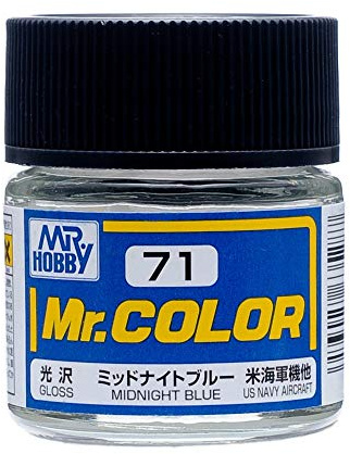 Mrhobby - Mr. Color 10 Ml Midnight Blue (Mrh-c-071)