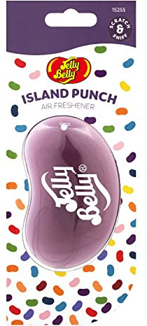 Jelly Belly 15255 3D Island Punch Air Freshener