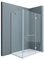 doporro Duschkabine Dusche Eck-Duschkabine Eckdusche Rav04K 70x120x190cm Glasdusche ESG-Sicherheitsglas Klarglas inkl. Easy-Clean-Beschichtung