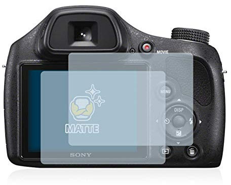 BROTECT Entspiegelungs-Schutzfolie für Sony Cyber-Shot DSC-H400 (2 Stück) Matte Displayschutz-Folie, Anti-Reflex, Anti-Fingerprint