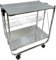 abc HOME Living Servierwagen verchromt 70 cm H