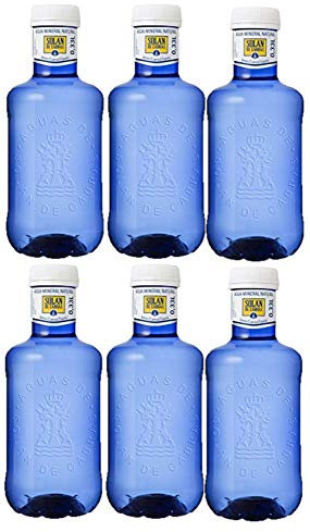 Solan de Cabras - Agua mineral natural - Pack de 6 x 9 = 54 botellas de 0,33 l