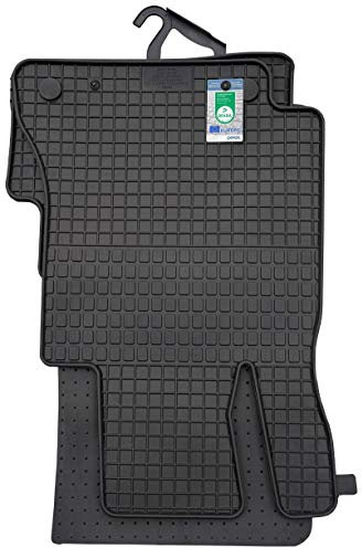 PETEX Gummimatten passend für E-Klasse (W213) ab 04/2016 / T-Modell ab 09/2016 / E-Klasse All Terrain ab 03/2017 / CLS (C257) ab 03/2018 Fußmatten schwarz 4-teilig