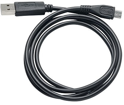 Slabo Ladekabel Micro USB für Archos Oxygen 57 | 63 | 70 Oxygen | 80 Oxygen | 90b Copper | 101b Oxygen | 101 Oxygen Datenkabel Verbindungskabel Sync-Kabel - SCHWARZ | Black