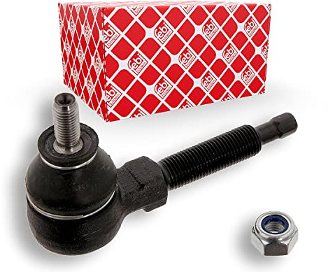febi bilstein 06968 Spurstangenendstück mit Sicherungsmutter, 1 Stück | Kompatibel mit: RENAULT 21, 21 Kasten/Kombi, 21 Kombi, 21 Stufenheck