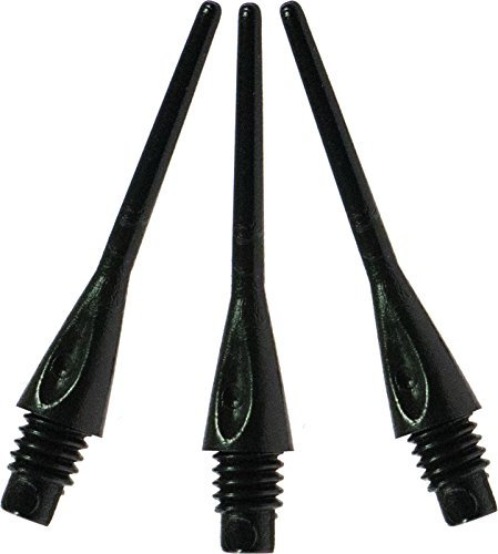 Viper Dart-Zubehör: Diamond 2BA Gewinde Soft Tip Dartspitzen, Schwarz (500 und 1000 Stück), schwarz, 500 Pack