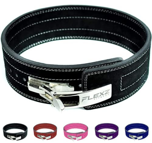 Gewichthebergürtel, Schnappverschluss, Gürtel, 10 mm, fürs Gewichteheben Small schwarz