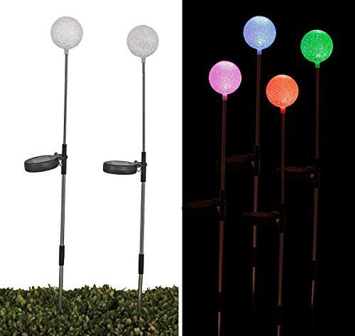 Benelando® LED Solar Leuchtstäbe mit Farbwechsel (4)