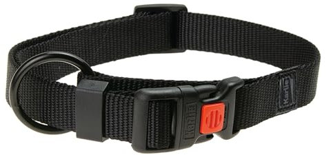 Karlie Art Sportiv Plus Halsband verstellbar neue universal Farben Mix and Match L: 40 - 55 cm B: 20 mm M schwarz