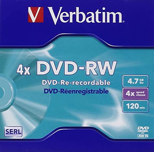 Verbatim DVD-RW Matt Silver 4,7 Go DVD+R