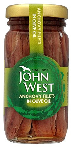 John West Anchovy Fillets in Olive Oil (100g)