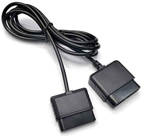 OSTENT Controller Dance Pad Wheel Gun Verlängerungskabel Kabel für Sony PS1/PS2 Konsole