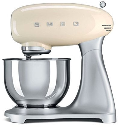 Smeg SMF01-CREU Batidora amasadora SMF01CREU, 800 W, Metal, plástico, Crema