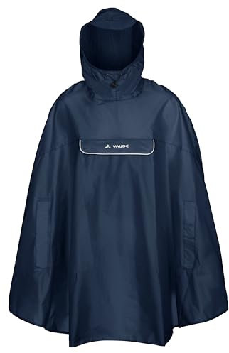 VAUDE Herren Valdipino Poncho, Marine, XXL EU