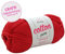 My Oma Rote Baumwolle Stricken Cotton Pure rosenrot (Fb 0162)- Baumwollgarn zum Häkeln + GRATIS Anleitung – 1 Knäuel Baumwollgarn rot/dunkelrote Baumwolle - 50g/125m – Nadelstärke 2,5-3,5mm