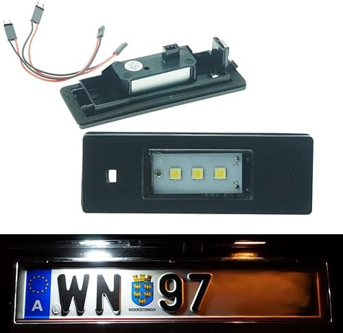 LED SMD 208 Kennzeichenbeleuchtung Xenon Weiss mit E Prüfzeichen