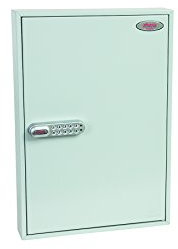 Phoenix Safe Company – KC0603E Commercial Key Cabinet - 100 Hooks | Electronic Lock | Key Holder Wall Mounted Power Coated Paint | 7kg