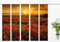 gardinen-for-life Flächenvorhang, Mohnfeld - 5er - Serie, Set 5tlg, Jew. Gr.60x260 cm