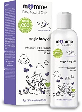 Magisches Babyöl/Bio/Macadamia-Öl/Sesamöl/Süßmandelöl/Kamille (5,1 fl.oz) / für Bad und Massage