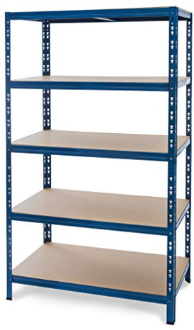 Dysell - CDF Regal 180x120x60 blau - Steckregal Lagerregal Schwerlastregal Behälterregale Flaschenregale Industrieregal