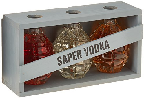 Red Army Saper Vodka en Boîte en Bois 0,6 L